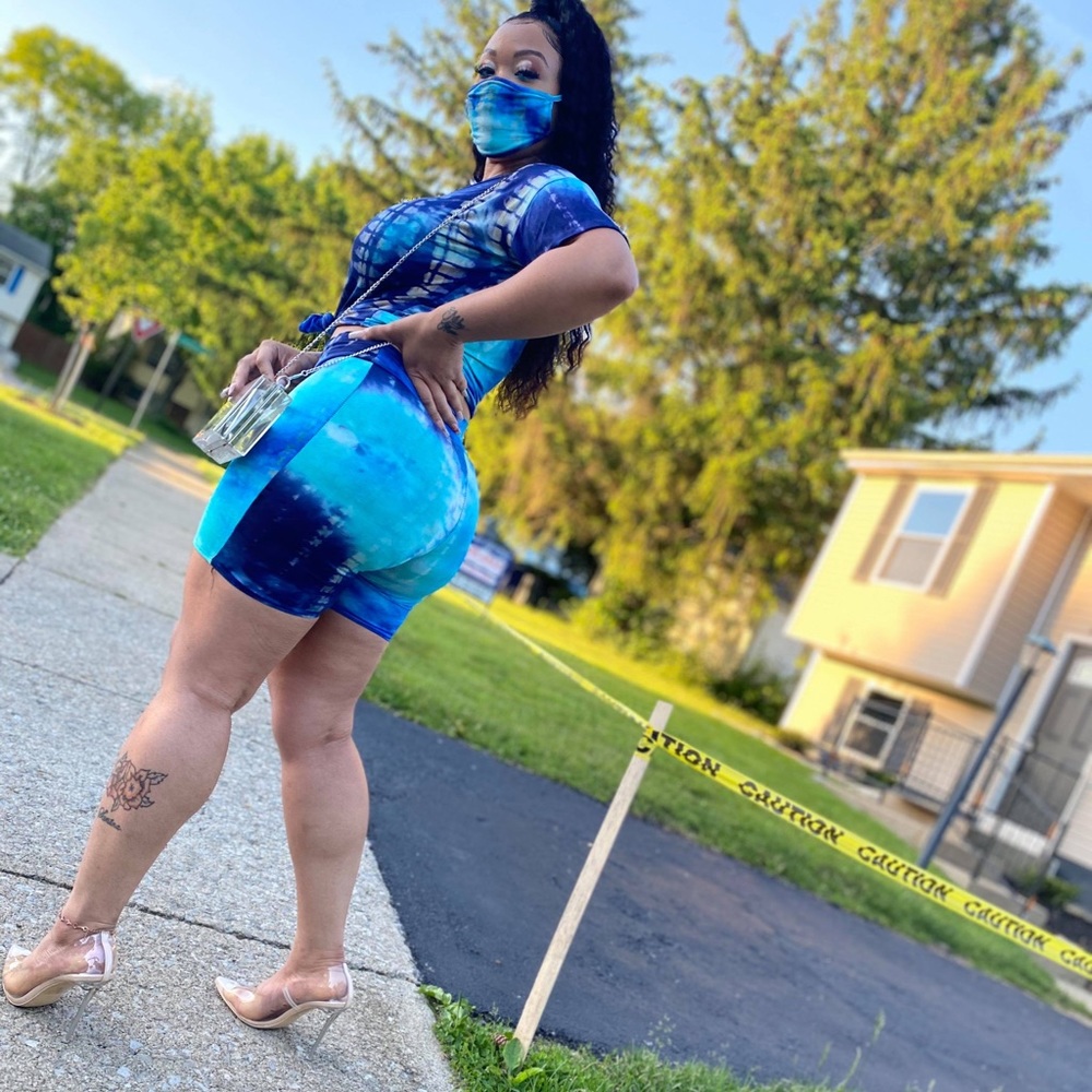 3 piece tie dye set